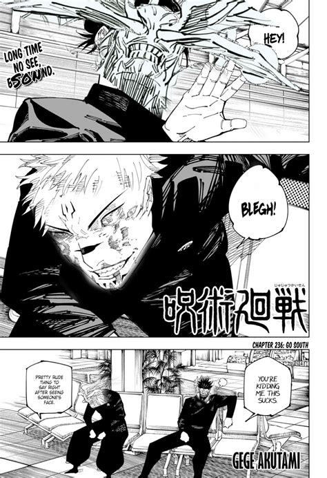 237 chapter jjk|Jujutsu Kaisen Chapter 237